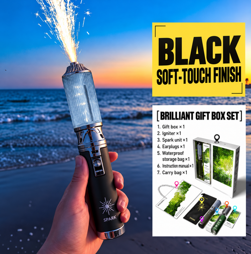 Premium Metal Sparkler Torch Gift Set – Portable Handheld Igniter for Outdoor Events & Festivals